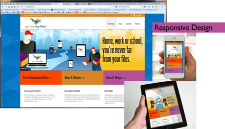 GetMeMyFiles Responsive Website Design